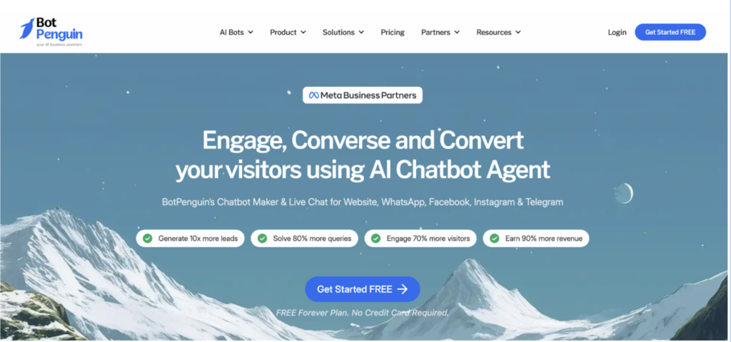 Bot penguin one of the AI tool to build smart agent